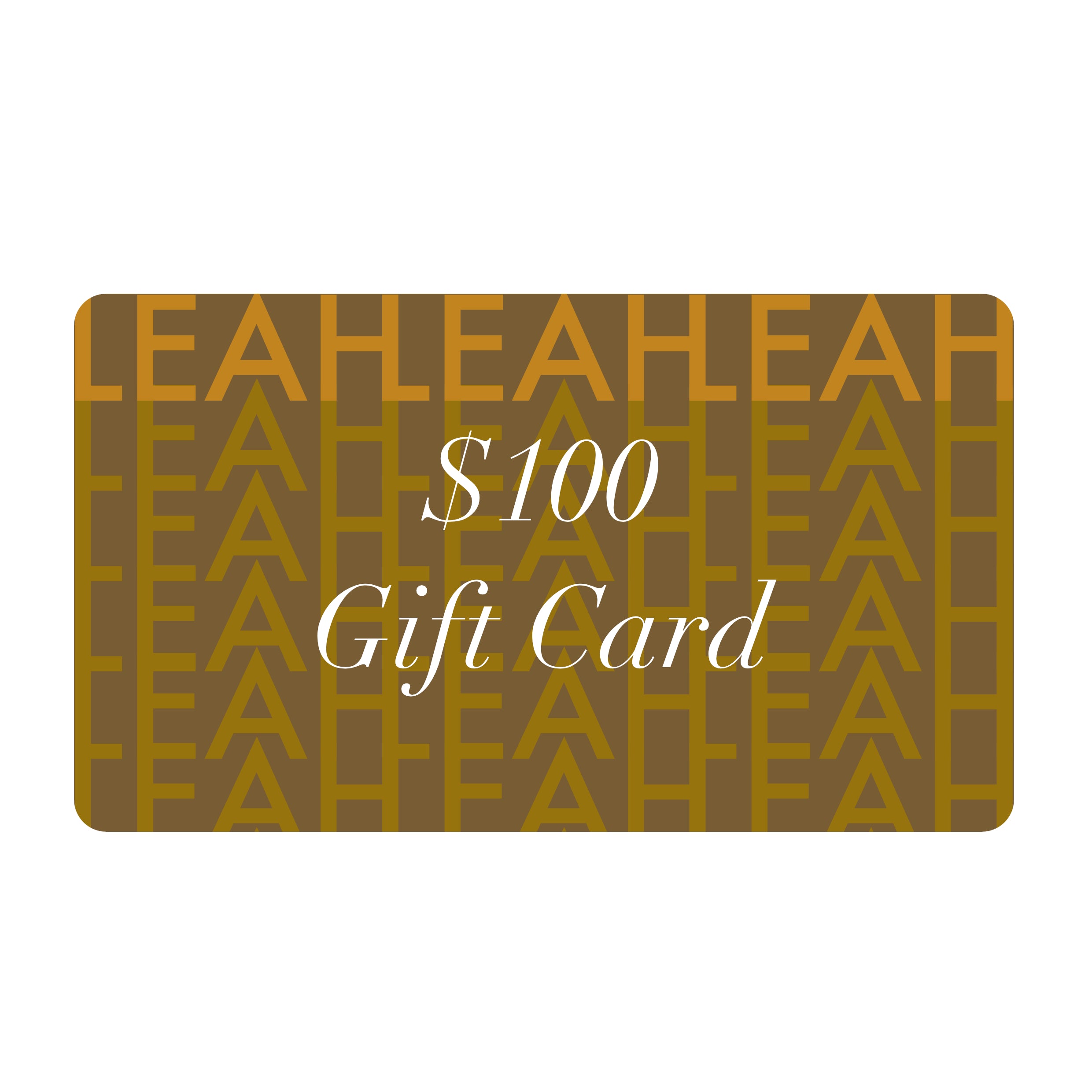 $100 Gift Card