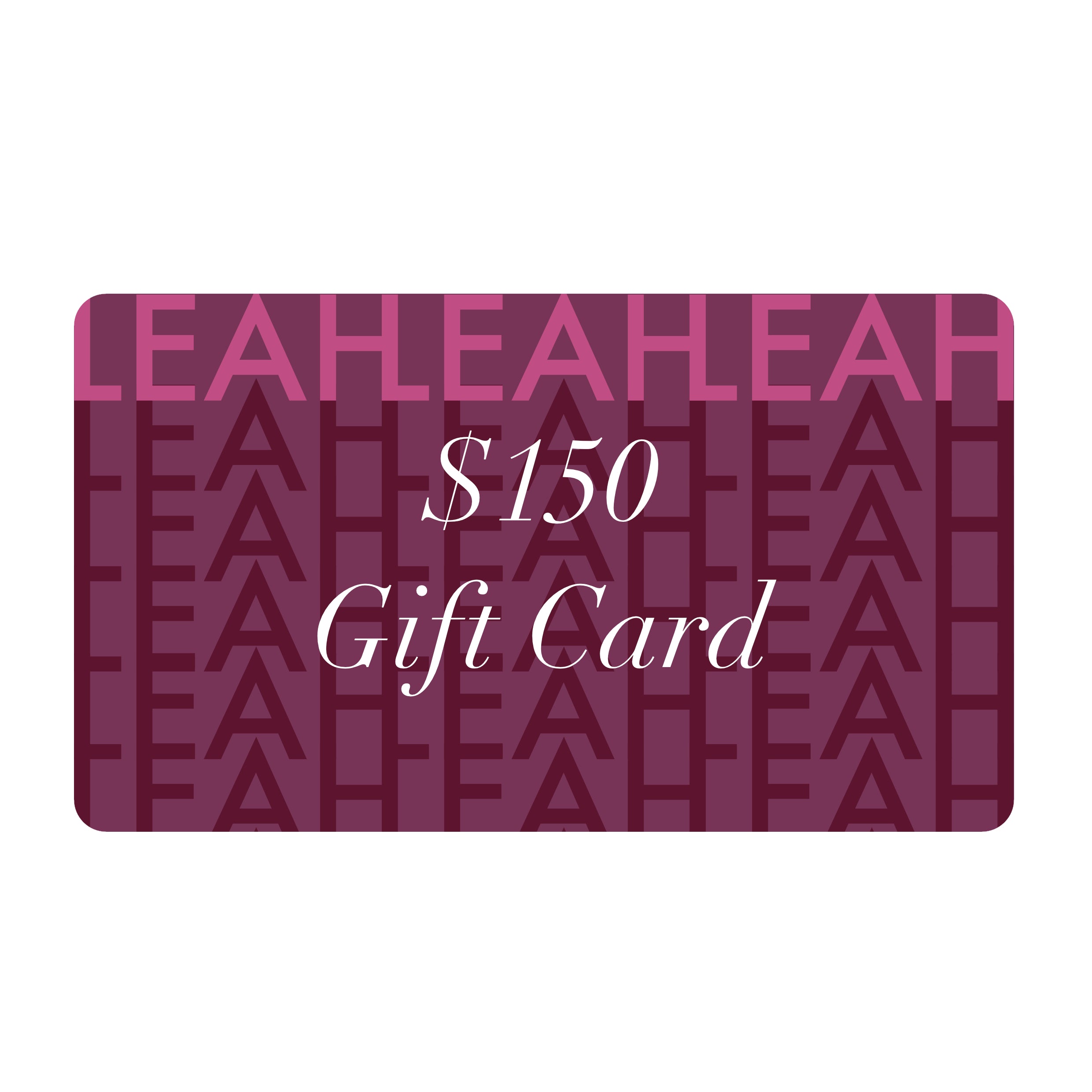 $150 Gift Card
