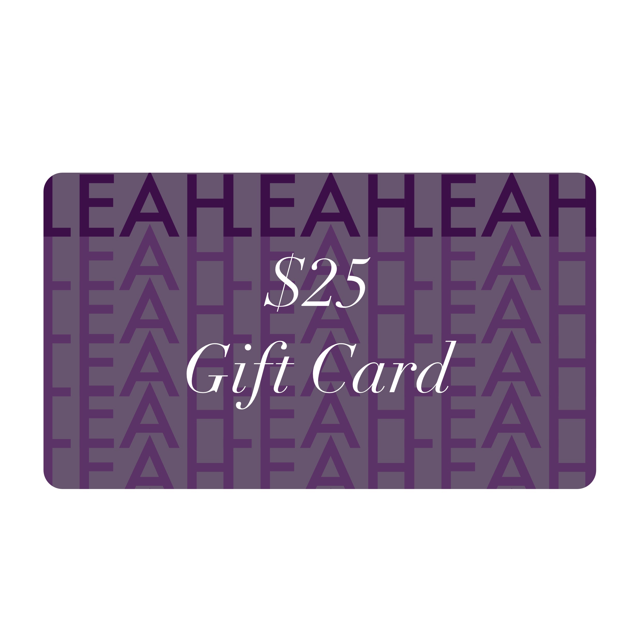 $25 Gift Card