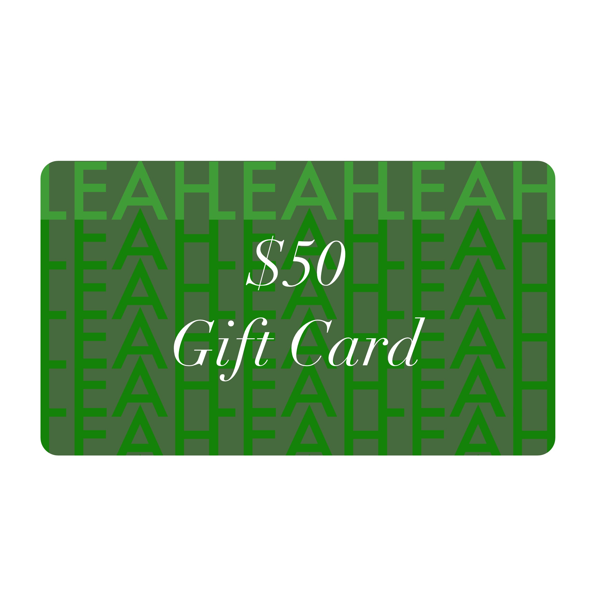 $50 Gift Card
