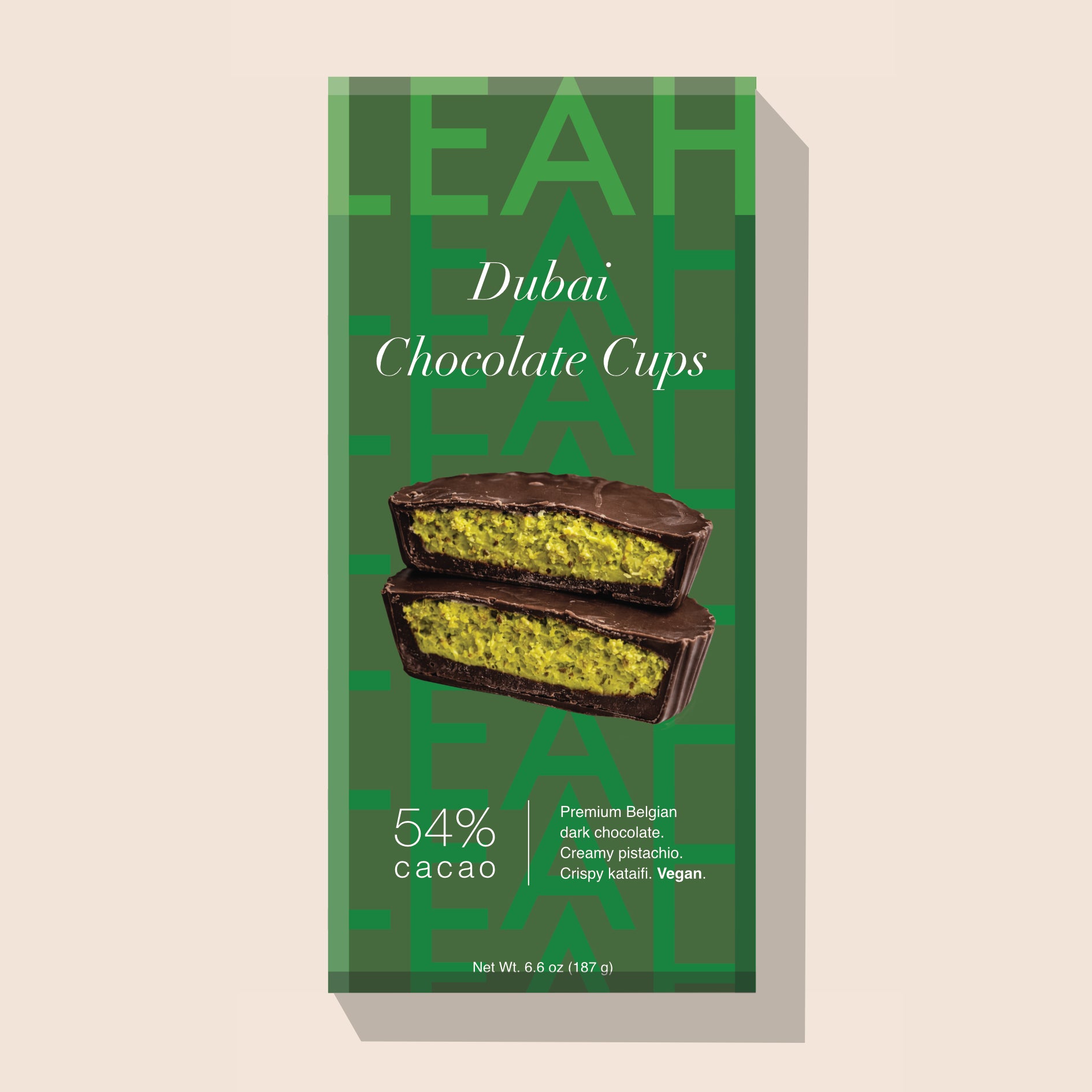 Dubai Chocolate Cups